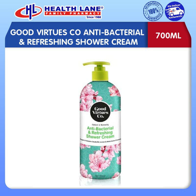GOOD VIRTUES CO ANTI-BACTERIAL & REFRESHING SHOWER KRIM-LEMON & WATERMELON (700ML)